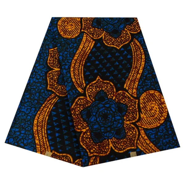 African Ankara Wax Fabric Patchwork Retro Style Double Prints Warp Sewing Party Dress Craft DIY Africa Loincloth Polyester Tissu - Image 3