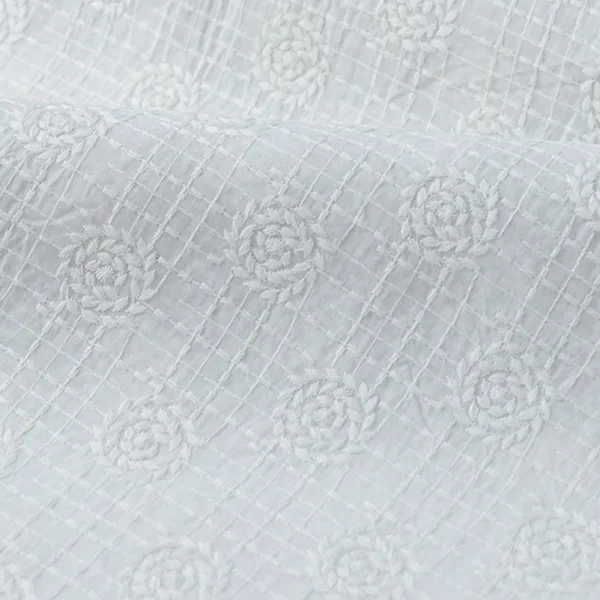 Embroidery Lace Fabric Water Soluble 100% Cotton Small Flower Embroidered For Sewing Clothes DIY Handmade By Meters - Image 18