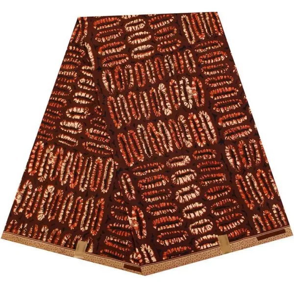 African Ankara Wax Fabric Patchwork Retro Style Double Prints Warp Sewing Party Dress Craft DIY Africa Loincloth Polyester Tissu - Image 5