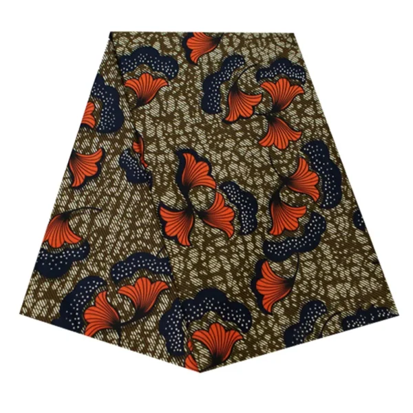 African Ankara Wax Fabric Patchwork Retro Style Double Prints Warp Sewing Party Dress Craft DIY Africa Loincloth Polyester Tissu - Image 2