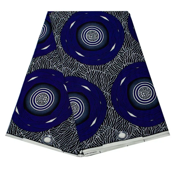 African Ankara Wax Fabric Patchwork Retro Style Double Prints Warp Sewing Party Dress Craft DIY Africa Loincloth Polyester Tissu - Image 6
