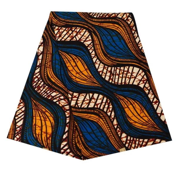African Ankara Wax Fabric Patchwork Retro Style Double Prints Warp Sewing Party Dress Craft DIY Africa Loincloth Polyester Tissu - Image 11