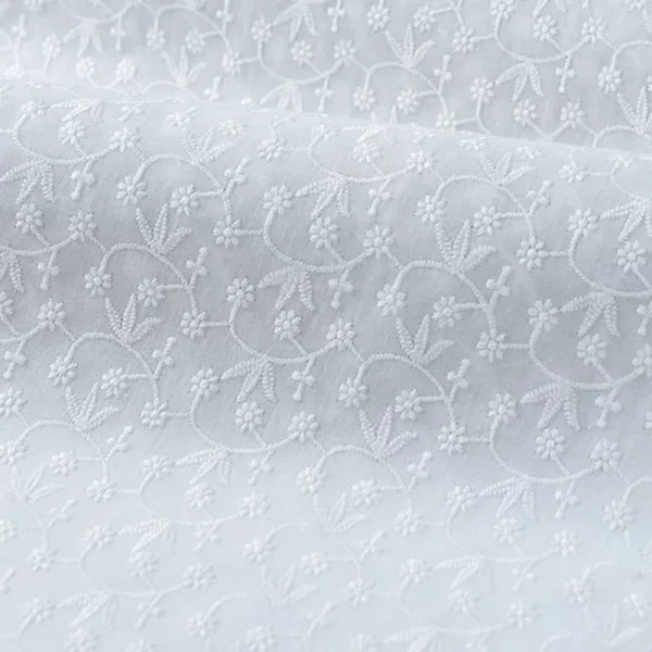 Embroidery Lace Fabric Water Soluble 100% Cotton Small Flower Embroidered For Sewing Clothes DIY Handmade By Meters - Image 15