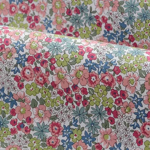 Floral Fabric Flower Cotton Printed Poplin Quilting Clothes Patchwork Muslin Sewing  Accessories - Image 48