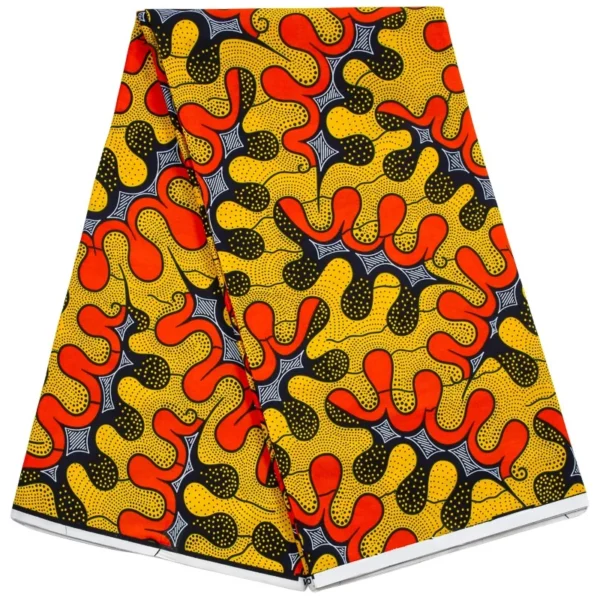 Nigerian Ankara Wax Fabric Guaranteed New Wholesale Prices 100% Cotton Soft Sew Tissu Craft African Real Wax For Women Dresses - Image 48