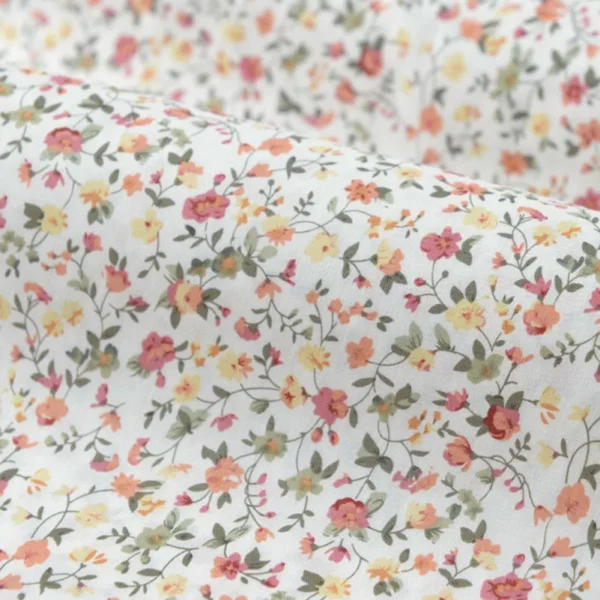 Floral Fabric Flower Cotton Printed Poplin Quilting Clothes Patchwork Muslin Sewing  Accessories - Image 12
