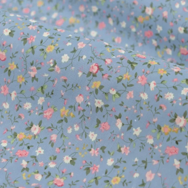 Floral Fabric Flower Cotton Printed Poplin Quilting Clothes Patchwork Muslin Sewing  Accessories - Image 11