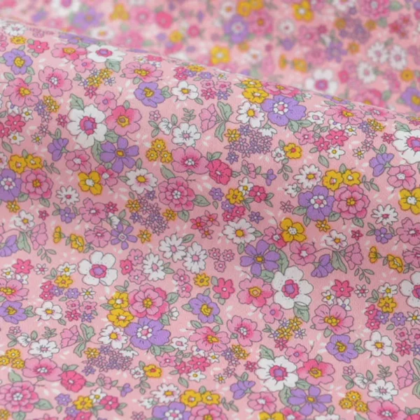 Floral Fabric Flower Cotton Printed Poplin Quilting Clothes Patchwork Muslin Sewing  Accessories - Image 21