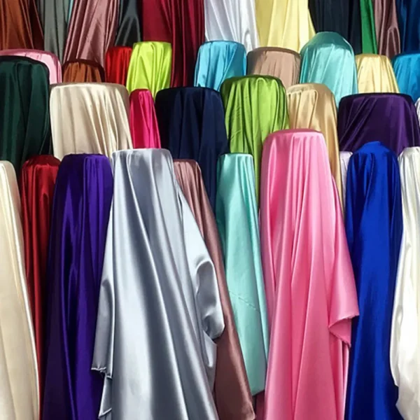 100*150cm Soft Satin Fabric Wedding Party Decoration Box Lining Fabric DIY Clothing Sewing Background Material Accessories