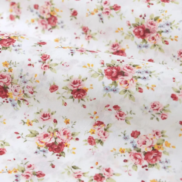 Floral Fabric Flower Cotton Printed Poplin Quilting Clothes Patchwork Muslin Sewing  Accessories - Image 15