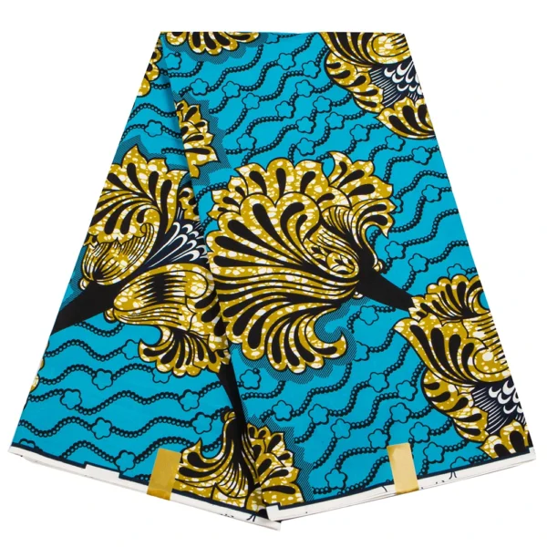 African Ankara Wax Fabric Patchwork Retro Style Double Prints Warp Sewing Party Dress Craft DIY Africa Loincloth Polyester Tissu - Image 27