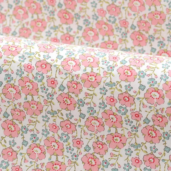 Floral Fabric Flower Cotton Printed Poplin Quilting Clothes Patchwork Muslin Sewing  Accessories - Image 39