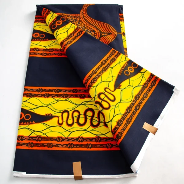 Nigerian Ankara Wax Fabric Guaranteed New Wholesale Prices 100% Cotton Soft Sew Tissu Craft African Real Wax For Women Dresses - Image 32