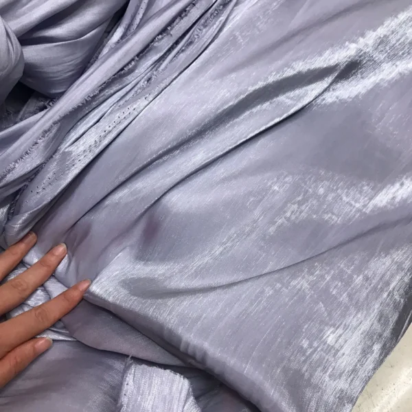 3/5/10m Glossy Silk Gradient Fabric,Shiny Clothing Fabric, Polyester Holographic Dress Fabric, Luxury Shimmer Iridescent Fabric - Image 13
