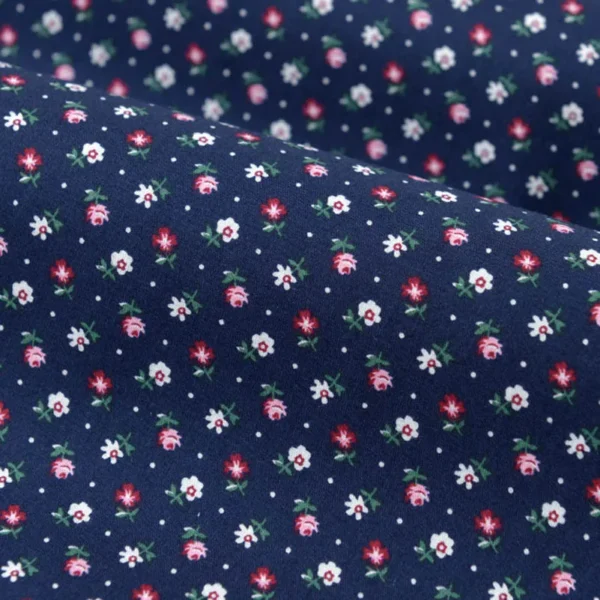Floral Fabric Flower Cotton Printed Poplin Quilting Clothes Patchwork Muslin Sewing  Accessories - Image 28