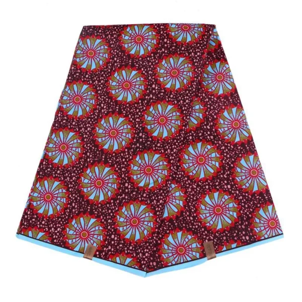 African Ankara Wax Fabric Patchwork Retro Style Double Prints Warp Sewing Party Dress Craft DIY Africa Loincloth Polyester Tissu - Image 19