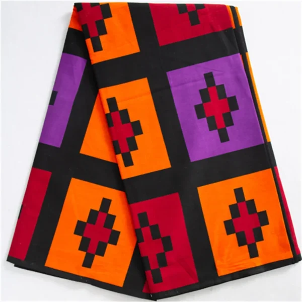 Nigerian Ankara Wax Fabric Guaranteed New Wholesale Prices 100% Cotton Soft Sew Tissu Craft African Real Wax For Women Dresses - Image 13
