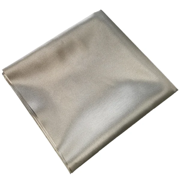 Faraday RFID Shielding Fabric Block WiFi/RF Anti-radiation Conductive Copper/Nickel EMF Protection Cloth Silver Color - Image 2