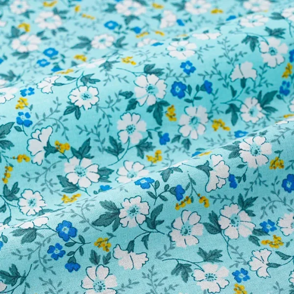 Floral Fabric Flower Cotton Printed Poplin Quilting Clothes Patchwork Muslin Sewing  Accessories - Image 50