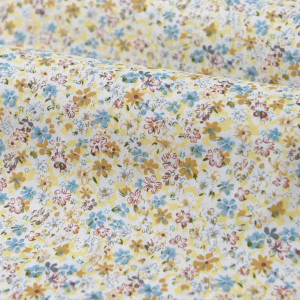 Floral Fabric Flower Cotton Printed Poplin Quilting Clothes Patchwork Muslin Sewing  Accessories - Image 18