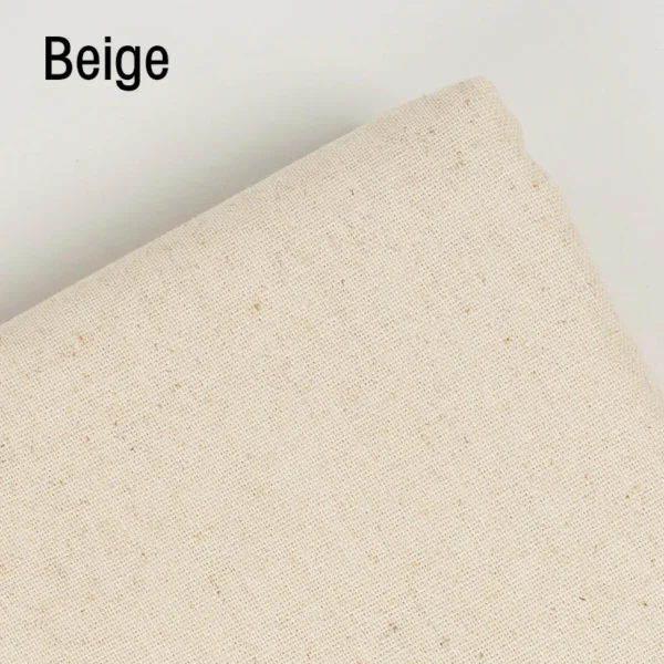 Solid Color Linen Cotton Fabric For Needle Embroidery Patchwork Sewing Textiles Clothes DIY Handmade Embroidery Special Fabric - Image 7