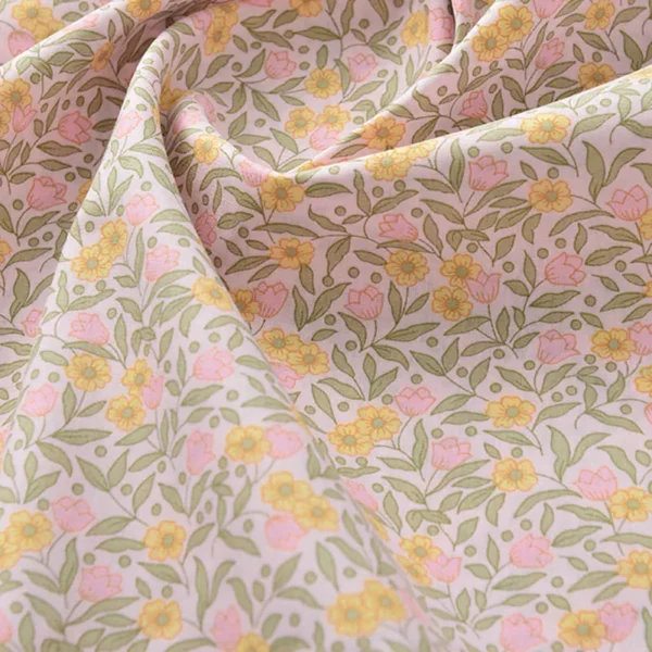 Floral Fabric Flower Cotton Printed Poplin Quilting Clothes Patchwork Muslin Sewing  Accessories - Image 10