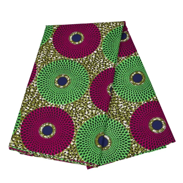 African Ankara Wax Fabric Patchwork Retro Style Double Prints Warp Sewing Party Dress Craft DIY Africa Loincloth Polyester Tissu - Image 17