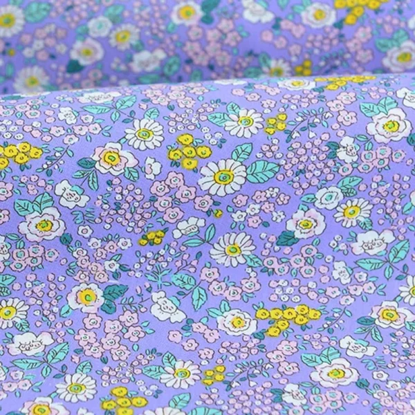 Floral Fabric Flower Cotton Printed Poplin Quilting Clothes Patchwork Muslin Sewing  Accessories - Image 38