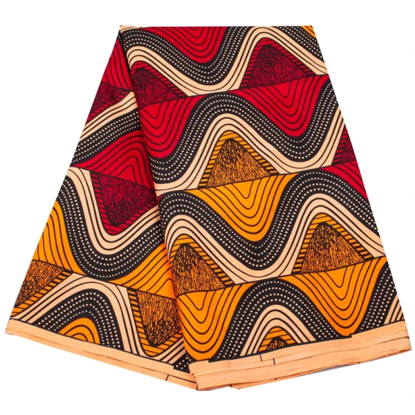 African Ankara Wax Fabric Patchwork Retro Style Double Prints Warp Sewing Party Dress Craft DIY Africa Loincloth Polyester Tissu - Image 23