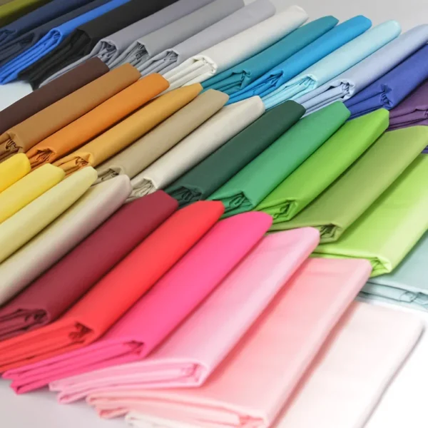 145x50cm Solid Color Poplin Cotton Fabric DIY Children's Wear Cloth Make Bedding Quilt Fabric for Girl Dress - Image 2