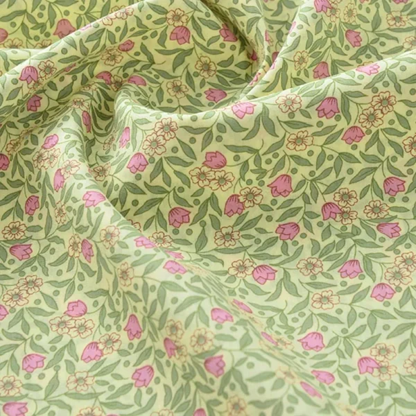 Floral Fabric Flower Cotton Printed Poplin Quilting Clothes Patchwork Muslin Sewing  Accessories - Image 13