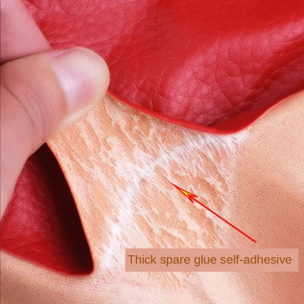 100/200x137cm PU Leather Self Adhesive Fix Subsidies Simulation Skin Back Since The Sticky Rubber Patch Leather Sofa Fabrics - Image 6